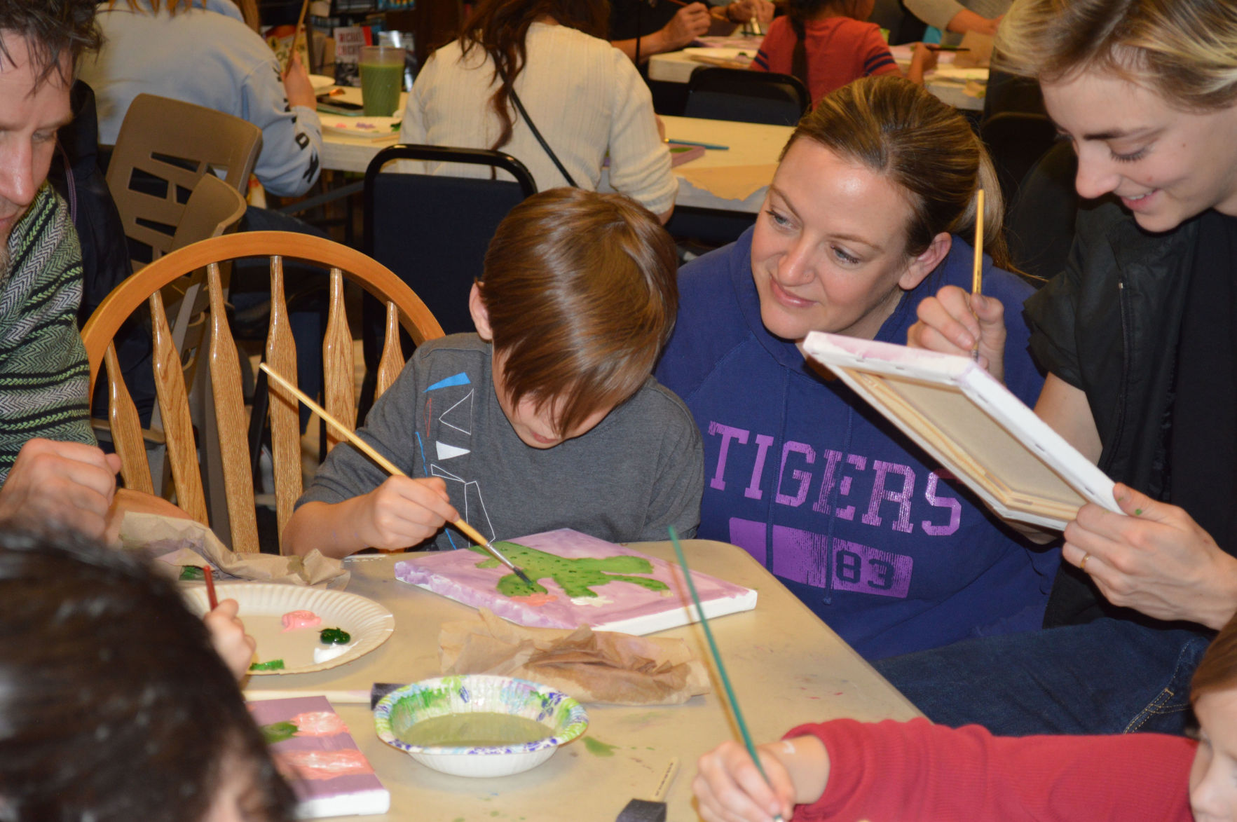 Paint nite at Bookmans offers fun and art for all